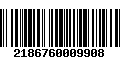 Código de Barras 2186760009908