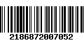 Código de Barras 2186872007052