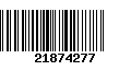 Código de Barras 21874277