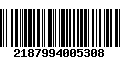 Código de Barras 2187994005308