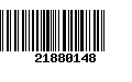 Código de Barras 21880148