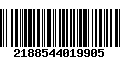 Código de Barras 2188544019905