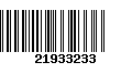 Código de Barras 21933233