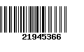 Código de Barras 21945366