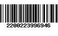 Código de Barras 2200223996946