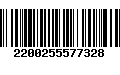 Código de Barras 2200255577328