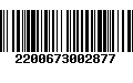 Código de Barras 2200673002877