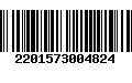 Código de Barras 2201573004824