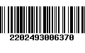 Código de Barras 2202493006370