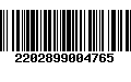 Código de Barras 2202899004765