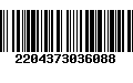 Código de Barras 2204373036088