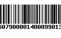 Código de Barras 220507900001400099013863