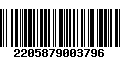 Código de Barras 2205879003796