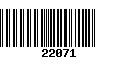 Código de Barras 22071