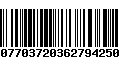 Código de Barras 220770372036279425001