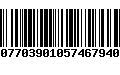 Código de Barras 220770390105746794001