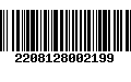 Código de Barras 2208128002199