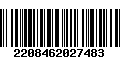 Código de Barras 2208462027483