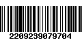 Código de Barras 2209239079704