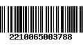 Código de Barras 2210065003788