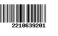 Código de Barras 2210639201