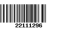 Código de Barras 22111296