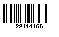 Código de Barras 22114166