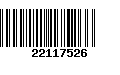 Código de Barras 22117526