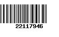 Código de Barras 22117946