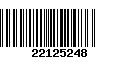 Código de Barras 22125248