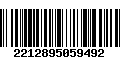 Código de Barras 2212895059492