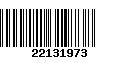 Código de Barras 22131973