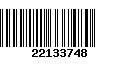 Código de Barras 22133748