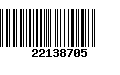 Código de Barras 22138705