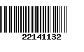 Código de Barras 22141132