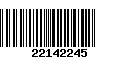 Código de Barras 22142245