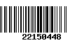 Código de Barras 22150448