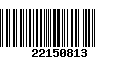 Código de Barras 22150813