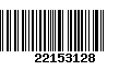 Código de Barras 22153128