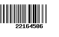 Código de Barras 22164506