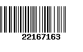 Código de Barras 22167163