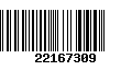 Código de Barras 22167309