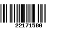 Código de Barras 22171580