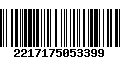 Código de Barras 2217175053399