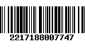 Código de Barras 2217188007747