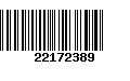 Código de Barras 22172389