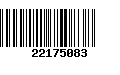 Código de Barras 22175083