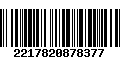 Código de Barras 2217820878377