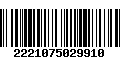 Código de Barras 2221075029910