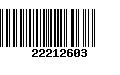 Código de Barras 22212603